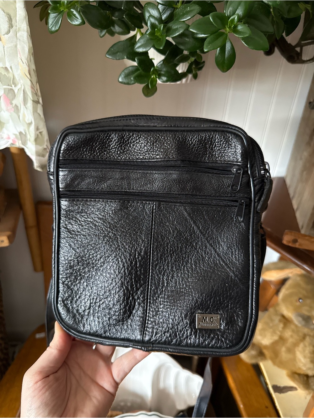 Soft Leather Crossbody Bag
